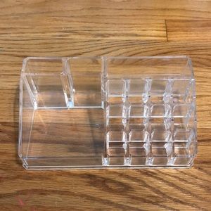 Acrylic makeup organizer